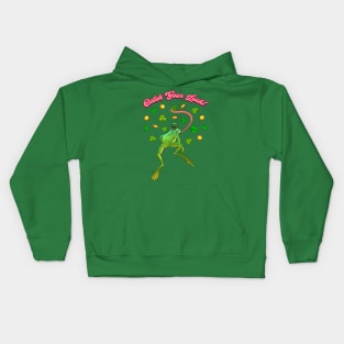 Catch Your Luck Funny St. Patrick's Day Kids Hoodie